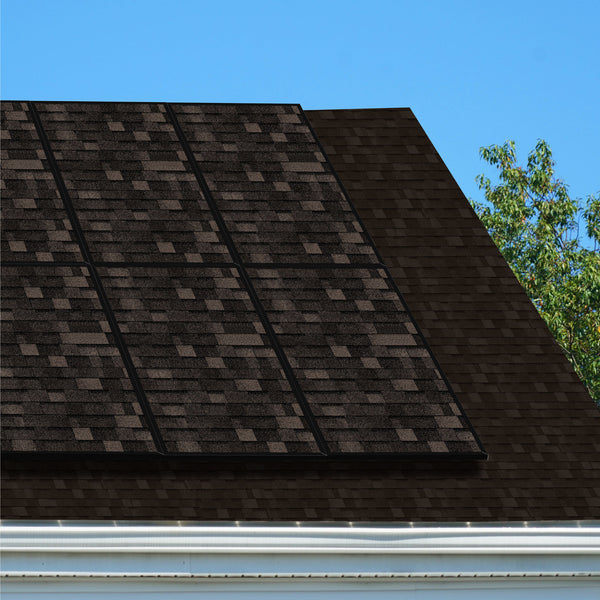 Solar Roof 310W - Brown Asphalt with Standard Frame